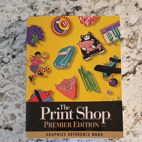 Other - The Print Shop Premier Edition 5.0 Graphics Reference Book Broderbund